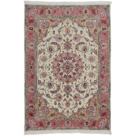 Kézi perzsa szőnyeg Tabriz Mashad 134x210