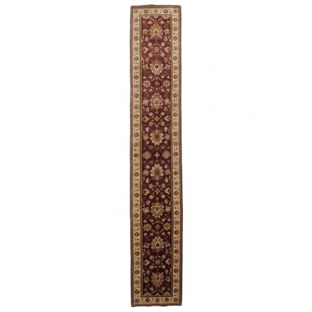 Ziegler perzsa szőnyeg barna-bézs 79x469 kézi gyapjú szőnyeg
