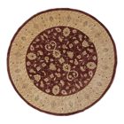 Kerek szőnyeg Ziegler barna-bézs 260x266 kézi csomózású perzsa szőnyeg