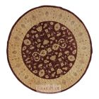 Kerek szőnyeg Ziegler barna-bézs 260x266 kézi csomózású perzsa szőnyeg