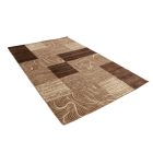 Modern szőnyeg barna 200x300 gépi szőnyeg nappaliba