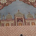 Imaszőnyeg 81x128 perzsa kézi csomózású szőnyeg