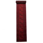 Futószőnyeg bordó 100x889 kézi csomózású keleti szőnyeg
