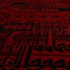 Futószőnyeg bordó 100x889 kézi csomózású keleti szőnyeg