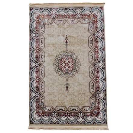 Klasszikus szőnyeg bézs 150x230 Keleti mintás gépi perzsa szőnyeg