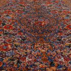 Selyem szőnyeg Golara sötétkék 150x225 minőségi viszkóz selyem szőnyeg Iránból