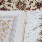 Selyem szőnyeg Reihan cream 120x180 iráni viszkóz selyem szőnyeg