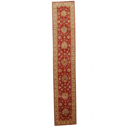 Ziegler perzsa szőnyeg piros-bézs 76x423 kézi gyapjú szőnyeg
