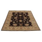 Ziegler szőnyeg fekete-bézs 150x204 kézi csomózású perzsa szőnyeg