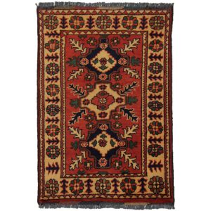 Gyapjú szőnyeg Caucasian Kargai 61 X 87 kézi csomózású szőnyeg Gyapjú szőnyeg Caucasian Kargai 61 X 87 kézi csomózású szőnyeg