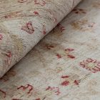 Ziegler szőnyeg bézs-piros 123x187 kézi csomózású perzsa szőnyeg