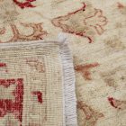 Ziegler szőnyeg piros-bézs 126x184 kézi csomózású perzsa szőnyeg