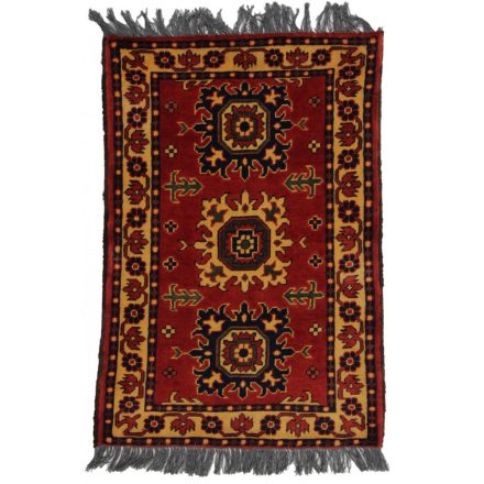 Gyapjú szőnyeg Kargai 61x96 kézi csomózású nappali szőnyeg