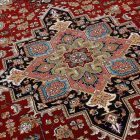 Gépi perzsa szőnyeg bordó 150x225 prémium minőségű akril szőnyeg  -722235G150225