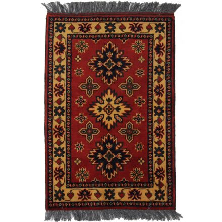 Keleti szőnyeg barna 63x94 kézi csomózású afgán szőnyeg