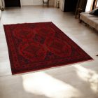 Afgán finom csomózású szőnyeg Beljik 149x196 kézi csomózású nappali szőnyeg