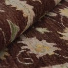 Ziegler szőnyeg barna-bézs 92x142 kézi csomózású perzsa szőnyeg