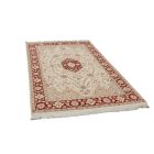 Isfahan szőnyeg 140x228 kézi csomózású perzsa szőnyeg