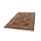 Bakhtiari perzsa szőnyeg 141x219 kézi csomózású iráni szőnyeg