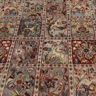 Bakhtiari perzsa szőnyeg 141x219 kézi csomózású iráni szőnyeg