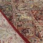 Bakhtiari perzsa szőnyeg 141x219 kézi csomózású iráni szőnyeg