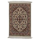 Perzsa szőnyeg Isfahan 63x96 kézi csomózású iráni szőnyeg