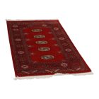 Pakisztáni szőnyeg bordó Bukhara 76x123 kézi csomózású szőnyeg