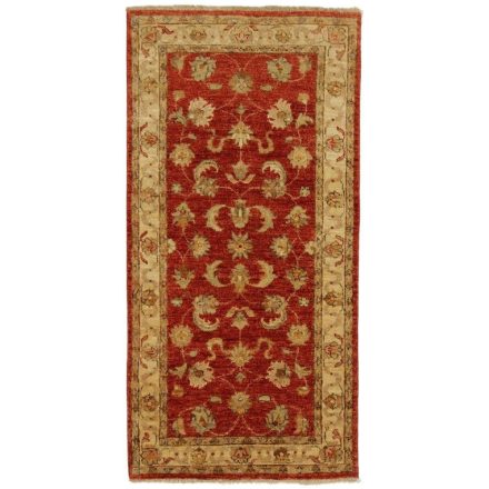 Ziegler gyapjú szőnyeg piros-bézs 71x143 kézi perzsa szőnyeg