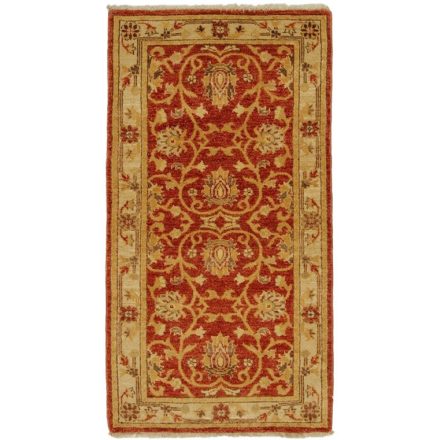Ziegler gyapjú szőnyeg piros-bézs 75x141 kézi perzsa szőnyeg