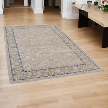 Perzsa szőnyeg Nain szürke 150x225 luxus akril szőnyeg a nappaliba