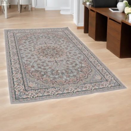 Perzsa szőnyeg Tabriz szürke 150x225 prémium minőségű akril szőnyeg
