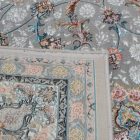 Gépi perzsa szőnyeg szürke 150x225 prémium minőségű akril szőnyeg  -802079G150225