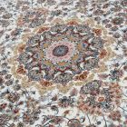 Gépi perzsa szőnyeg bézs 150x225 luxus szőnyeg akrilból  -802280C150225