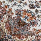 Gépi perzsa szőnyeg bézs 150x225 luxus szőnyeg akrilból  -802280C150225