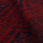 Keleti szőnyeg bordó 120x194 kézi csomózású Afgán szőnyeg