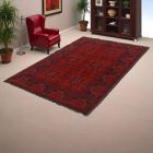 Afgán szőnyeg barna Kargai 125x188 kézi csomózású keleti szőnyeg