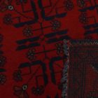 Afgán szőnyeg barna Kargai 126x196 kézi csomózású keleti szőnyeg