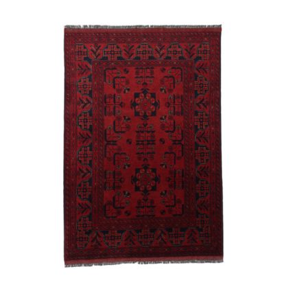 Gyapjú szőnyeg bordó Bokhara 100x145 kézi csomozású nappali szőnyeg