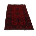 Keleti kézi csomózású szőnyeg bordó 82x187 Afgán szőnyeg