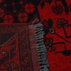 Keleti kézi csomózású szőnyeg bordó 82x187 Afgán szőnyeg