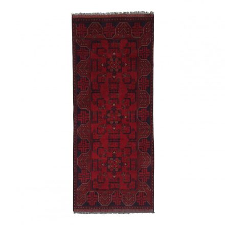 Futószőnyeg bordó Bokhara 78x189 kézi csomózású gyapjú szőnyeg