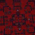 Futószőnyeg bordó Bokhara 78x189 kézi csomózású afgán futószőnyeg