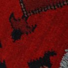 Keleti szőnyeg bordó 52x140 kézi csomozású afgán szőnyeg