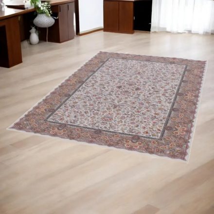 Perzsa szőnyeg Isfahan bézs 150x225 prémium akril szőnyeg Iránból