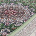 Gépi perzsa szőnyeg zöld 150x225 prémium minőségű akril szőnyeg  -817257GREEN150225