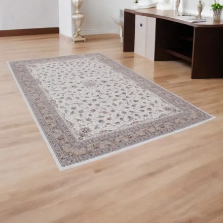 Perzsa szőnyeg Isfahan bézs 150x225 luxus akril szőnyeg a nappaliba