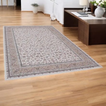 Perzsa szőnyeg Isfahan bézs 150x225 prémium akril szőnyeg Iránból