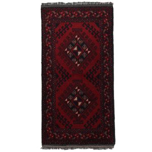 Gyapjú szőnyeg Kargai Caucasian 50 X 96 kézi csomózású szőnyeg Gyapjú szőnyeg Kargai Caucasian 50 X 96 kézi csomózású szőnyeg