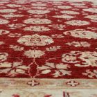 Ziegler szőnyeg piros-bézs 140x190 kézi csomózású perzsa szőnyeg