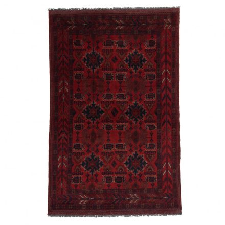 Keleti szőnyeg bordó 123x192 kézi csomózású Afgán szőnyeg